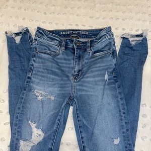 American Eagle Next Level Stretch Super High Rise Jegging